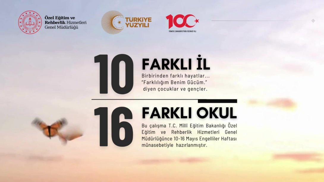 10 FARKLI İL, 16 FARKLI OKUL...